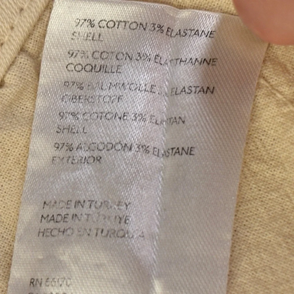 FREE PEOPLE Front Split‎ Maxi Skirt Ecru White Cream Women Size 0 Casual Cotton